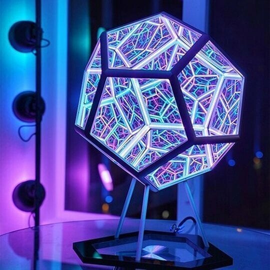 (🎁2024 New Year Hot Sale🎁 49% Off🎁)Infinite Dodecahedron Color Art Light